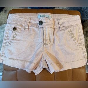 NWOT- BUCKLE(BKE Casuals) Blush Pink w/Gold Shimmer Shorts